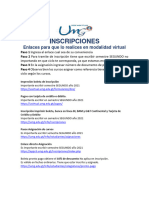 Inscripciones Enlaces Virtuales