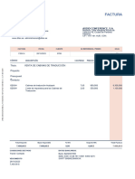 Factura: Ditec Comunicaciones S.L