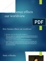 How Science Effects Our Worldview