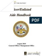 Senior Leader Aide Handbook 2010