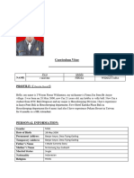 Standard CV Form - FIRMA