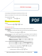 Cours IFSI Maths-Pourcentages