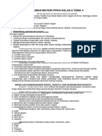 PDF Rangkuman Materi PPKN Kelas 6 Tema 4 Compress