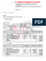 Surat Penawaran Harga Pasir & Bt. Split PT - Sino HIDRO