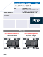 Informe de Alineación de Ejes