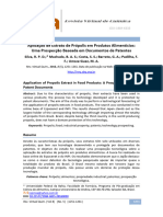 Aplicação de Extrato de Própolis em Produtos Alimentícios