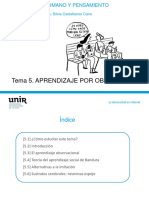 Tema 5. Aprendizaje Por Observación