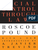 Roscoe Pound - 1997. Social Control Trough Law (Isečak)