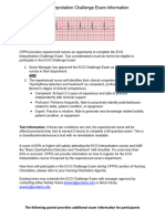 ECG Interpretation Challenge Test Information and Review