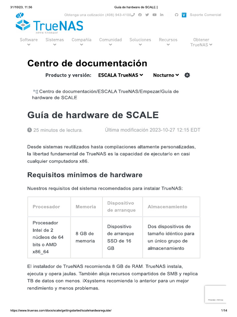 TrueNAS SCALE | PDF
