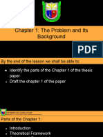Module 2 - Chapter 1 The Problem and Its Background