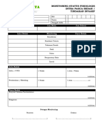 Status Fisiologis Intra Pasca Bedah