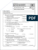 653730e721dad Grade 07 Health 3rd Term Test Paper 2019 English Medium - Central Province