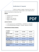 Dossier D'emprunt