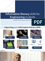 HW0288 Information Literacy Skills For Engineering Students