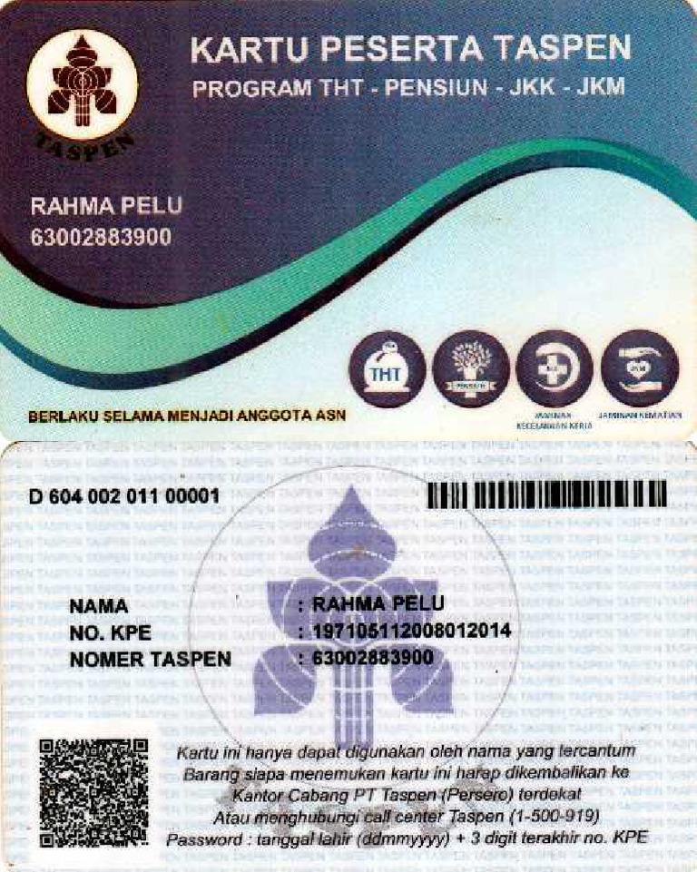 Kartu Taspen | PDF