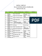 JADWAL TAHUNAN Revisi