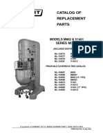 Catalog of Replacement Parts: MODELS M802 & V1401 Series Mixer
