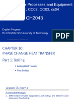 CH2043 - 7 - Phase Change Heat Transfer (Part 1 Boiling)