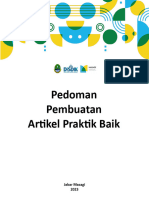 Pedoman Pembuatan Artikel Praktik Baik