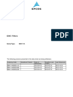 EMC Filters: Series/Type: B84111A