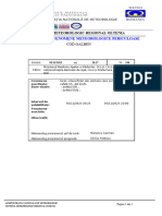 Centrul Meteorologic Regional Oltenia: Atentionare de Fenomene Meteorologice Periculoase