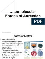 Intermolecular Forces of Attraction Lecture Presentation