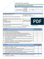 Ficha para La Observación de La Sesión de Tutoría