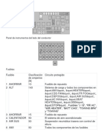 Diagrama de Fusibles Lexus GX470