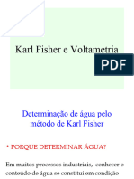 Karl Fisher e Voltametria