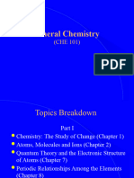 CHE101 - Class 01-02 (Chapter 1)
