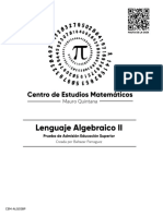 ALG03BP - Guía 3 Lenguaje Algebraico II