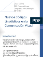 Nuevos Códigos Lingüísticos en La Comunicación Visual