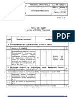 Anexa Nr. 3 - Pista Audit