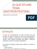 Drogas Que Atuam No Sistema Gastrointestinal