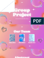 Purple Pink Y2K Gradient Group Project Presentation