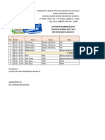 Jadwal Pelajaran 4B 2023-2024