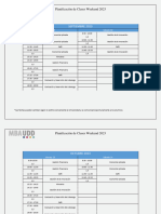 Planificación de Clases MBA Weekend CCP 2023