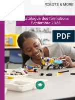 Catalogue Des Formations - Septembre - 2023