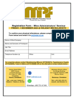RSVP Form - MIPF Mine Administrators' Seminar (Byo 1 December 2023)