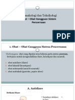 Pertemuan 7 - Obat-Obatan Gastrointestinal