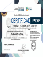 CertificadoCORONEL PARRERA