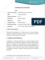 Informe Psicológico Miguel Ángel