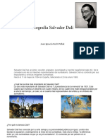 Biografía Salvador Dalí