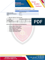 INFORME DE EVALUACIÓN DIAGNÓSTICA 2023 - 5to. Prim