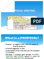 1 Proposal Writing