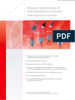 M.2 Pressure Switches Hex 27 With Integrated Connector