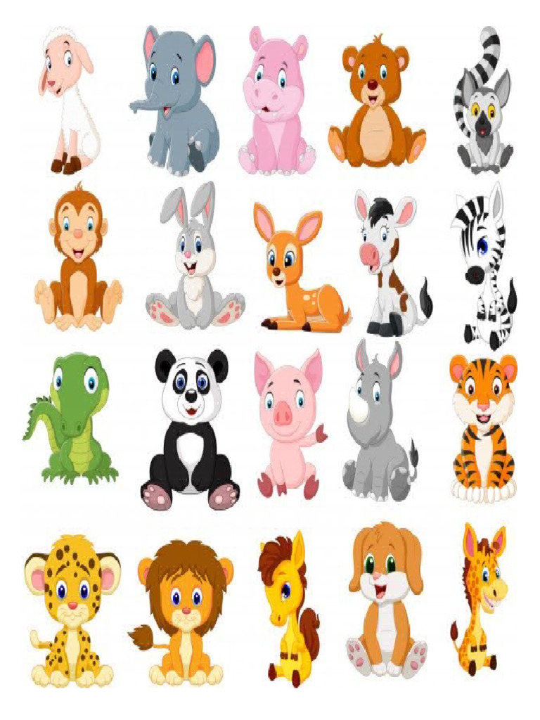 Animales Word | PDF