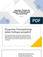 1 MK Neuropsikologi Sejarah Perkembangan