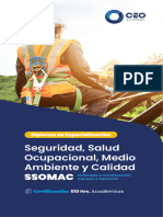 Diploma Seguridad Salud Ocupacional Medio Ambiente y Calidad SSOMAC 0823